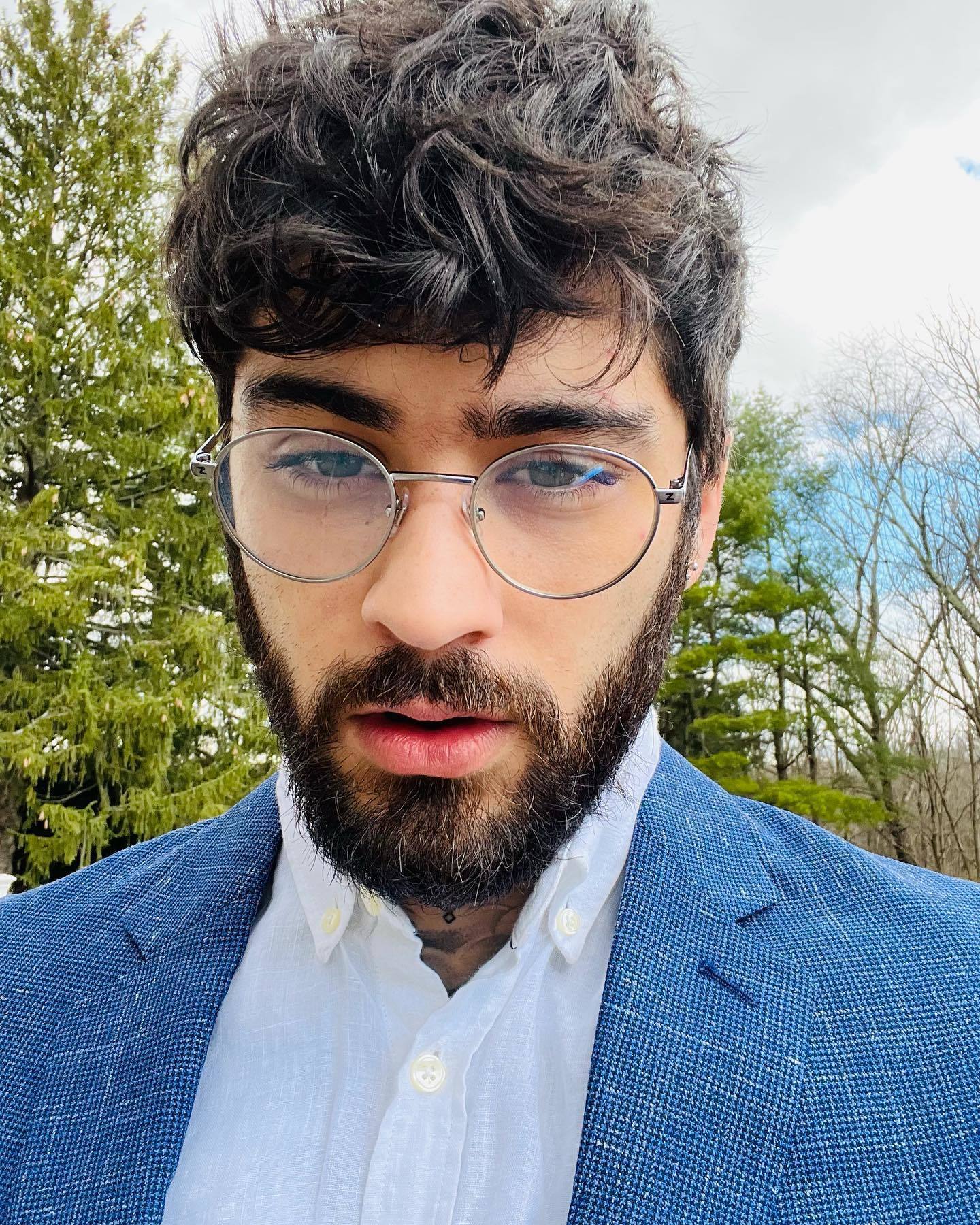 Wavy fringe haircut. (Foto: Instagram.com/zayn)