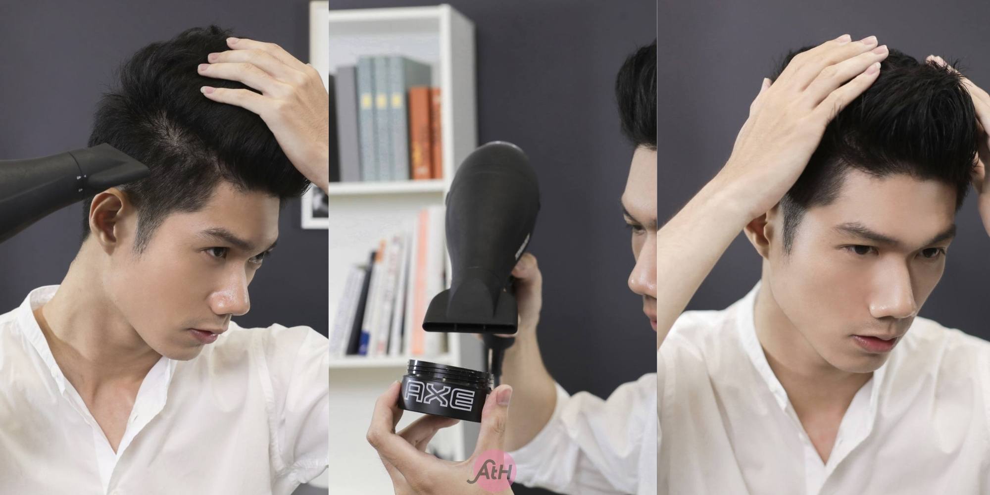 tutorial faux hawk pendek