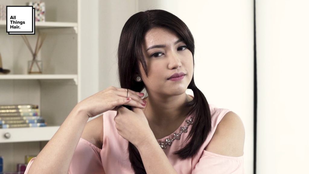 Step 1 low knot bun - dewi paramita