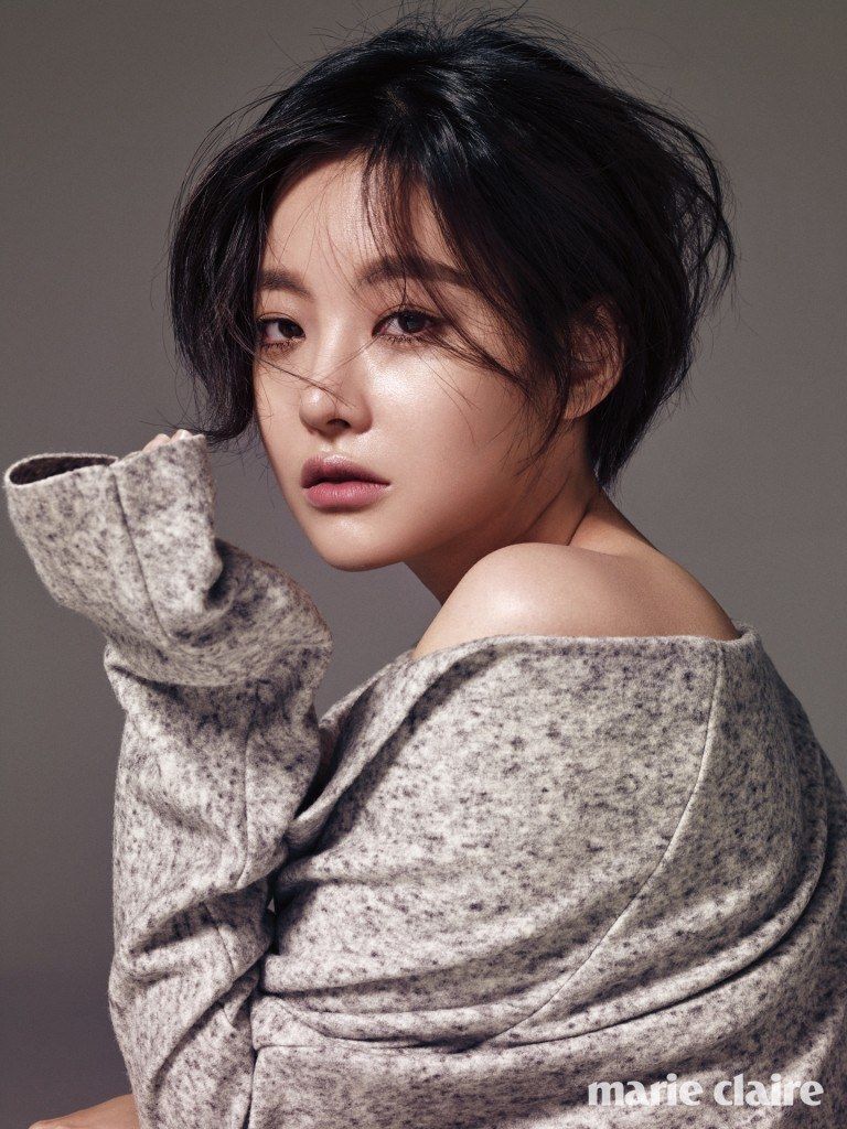Potongan rambut pendek juga manis, kok! (Foto: Marie Claire Korea)