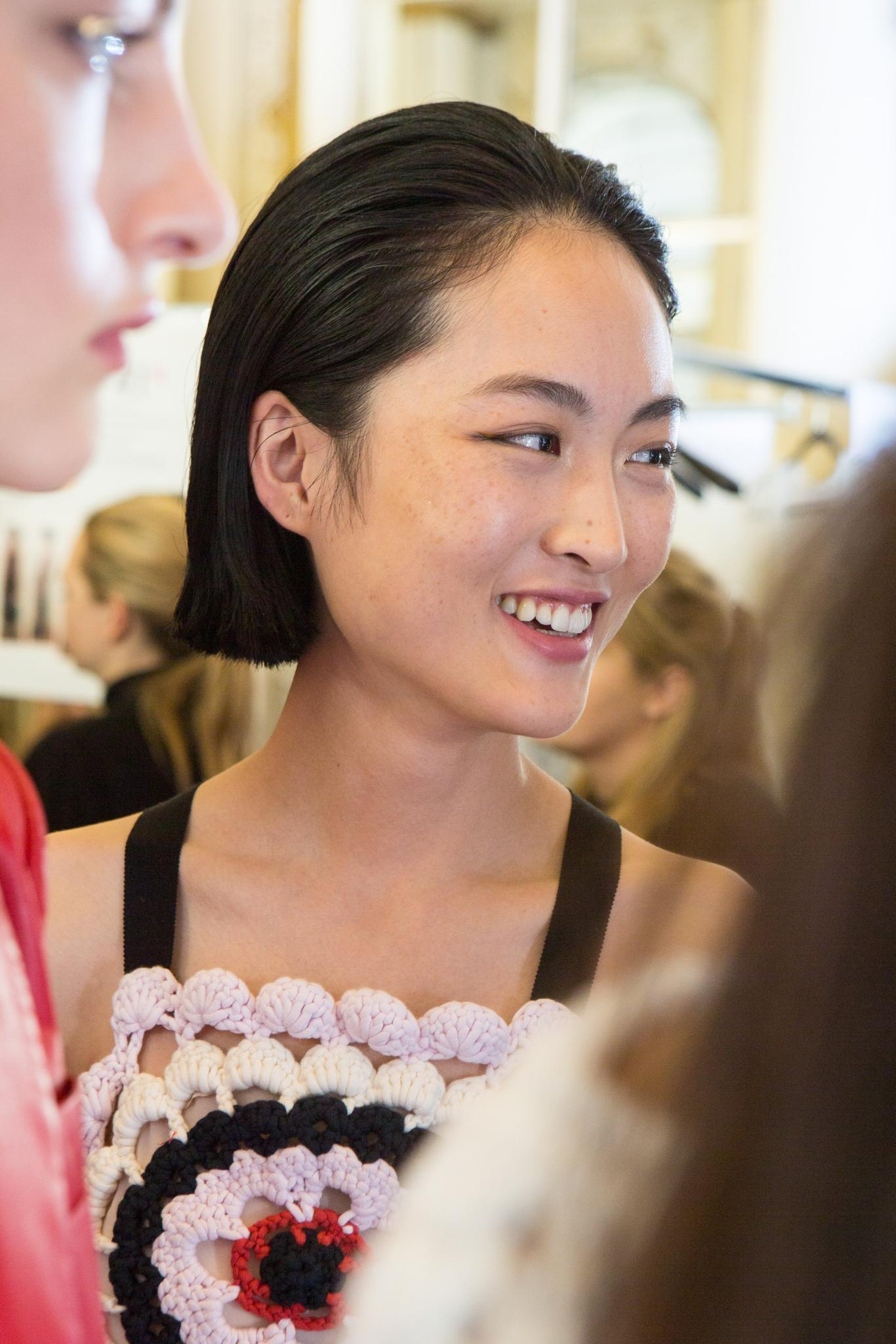 slick bob untuk wajah bulat