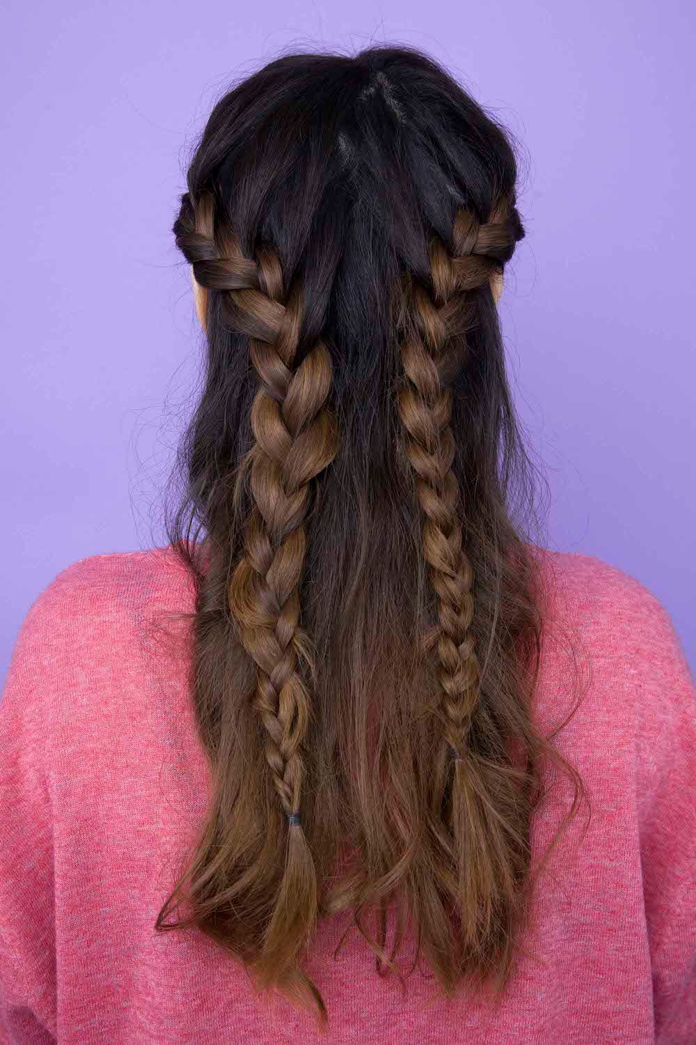 Ingin coba sesuatu yang beda pada rambut panjangmu? Gaya ini bisa jadi solusi. (Foto: Verity Jane Smith)

