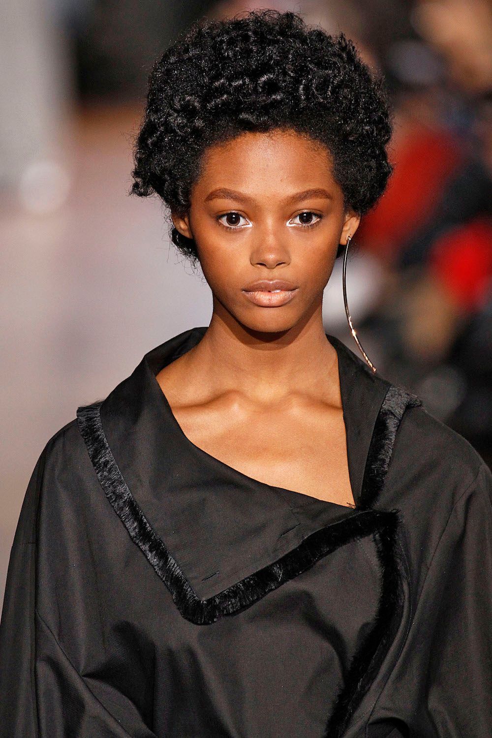 Jenis rambut keriting kinky atau afro