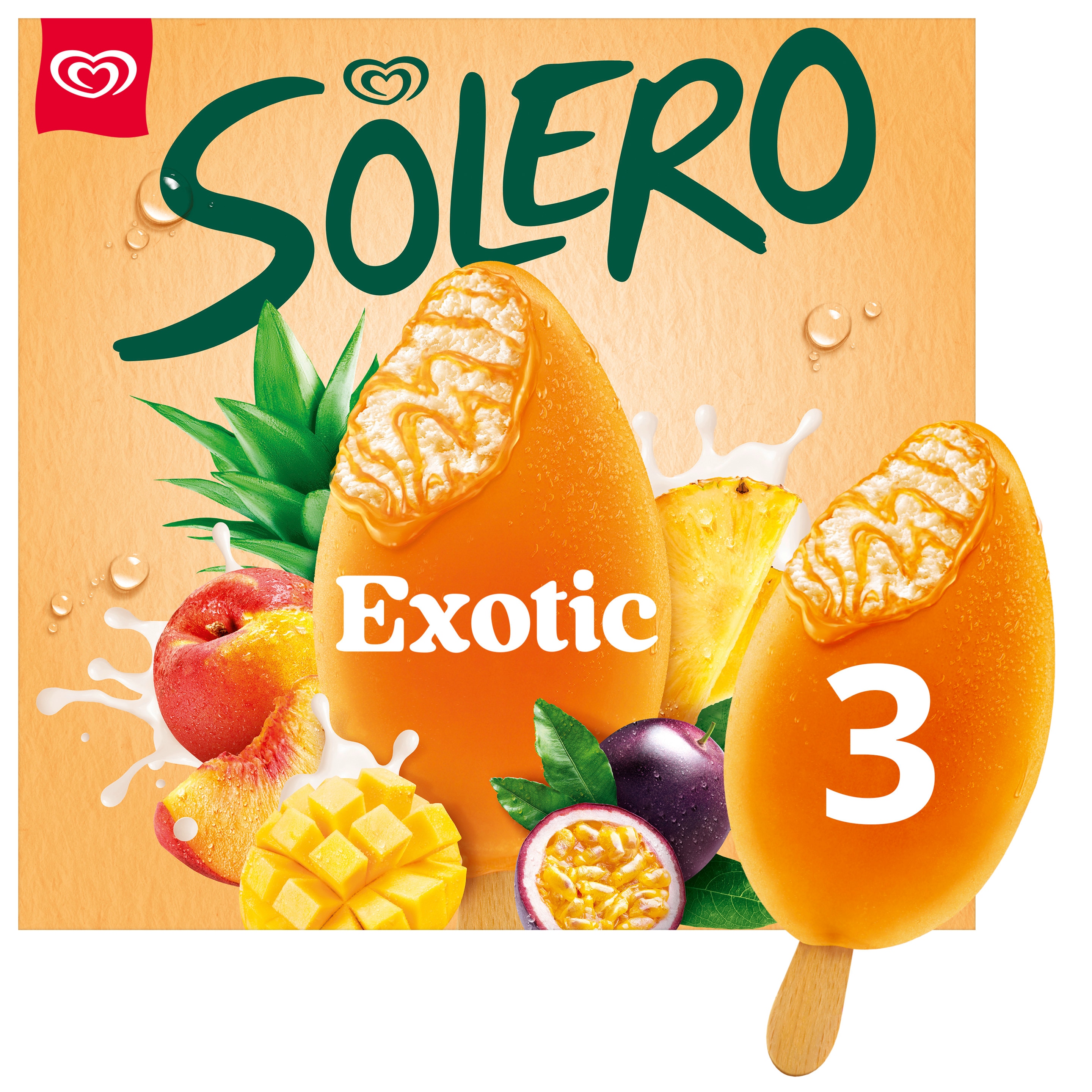 Solero Exotic 3er Pack 270 ml - Langnese Deutschland