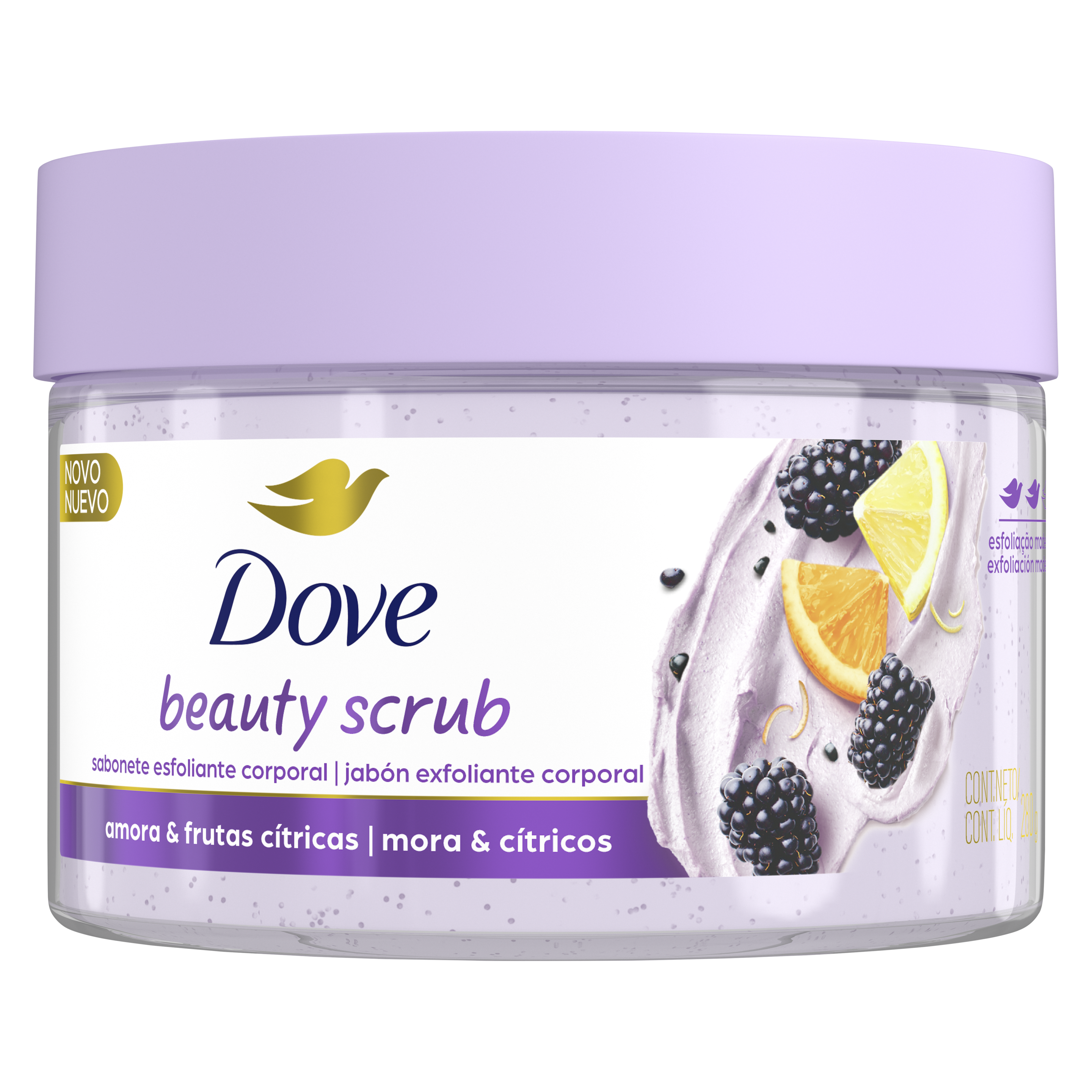 Dove Beauty Scrub Amora e Frutas Cítricas