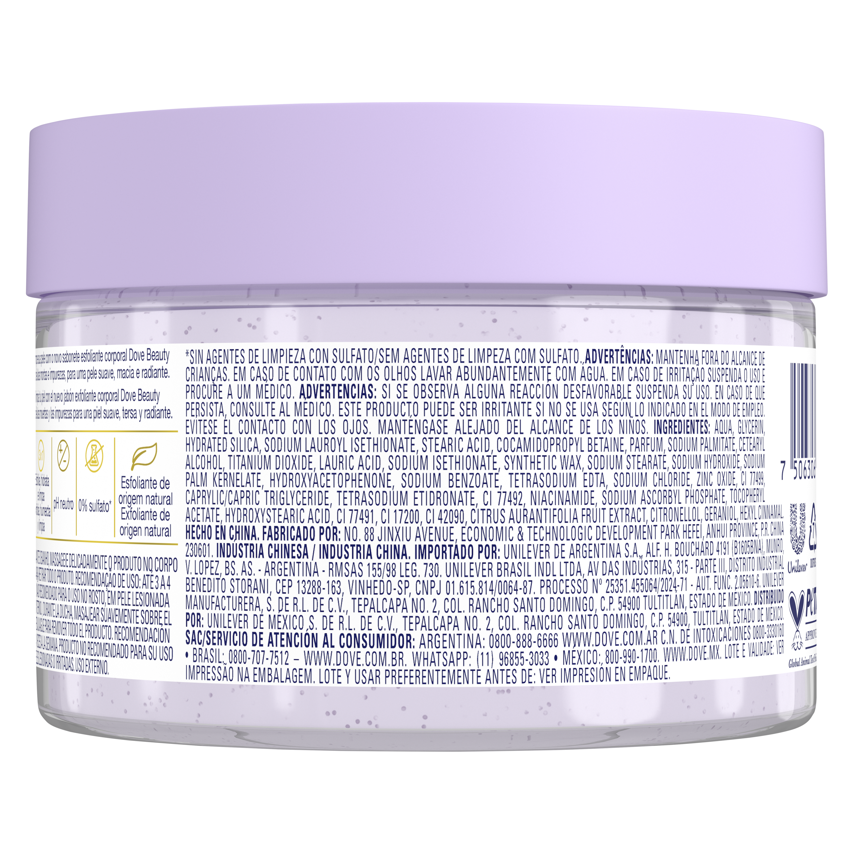 Dove Beauty Scrub Amora e Frutas Cítricas