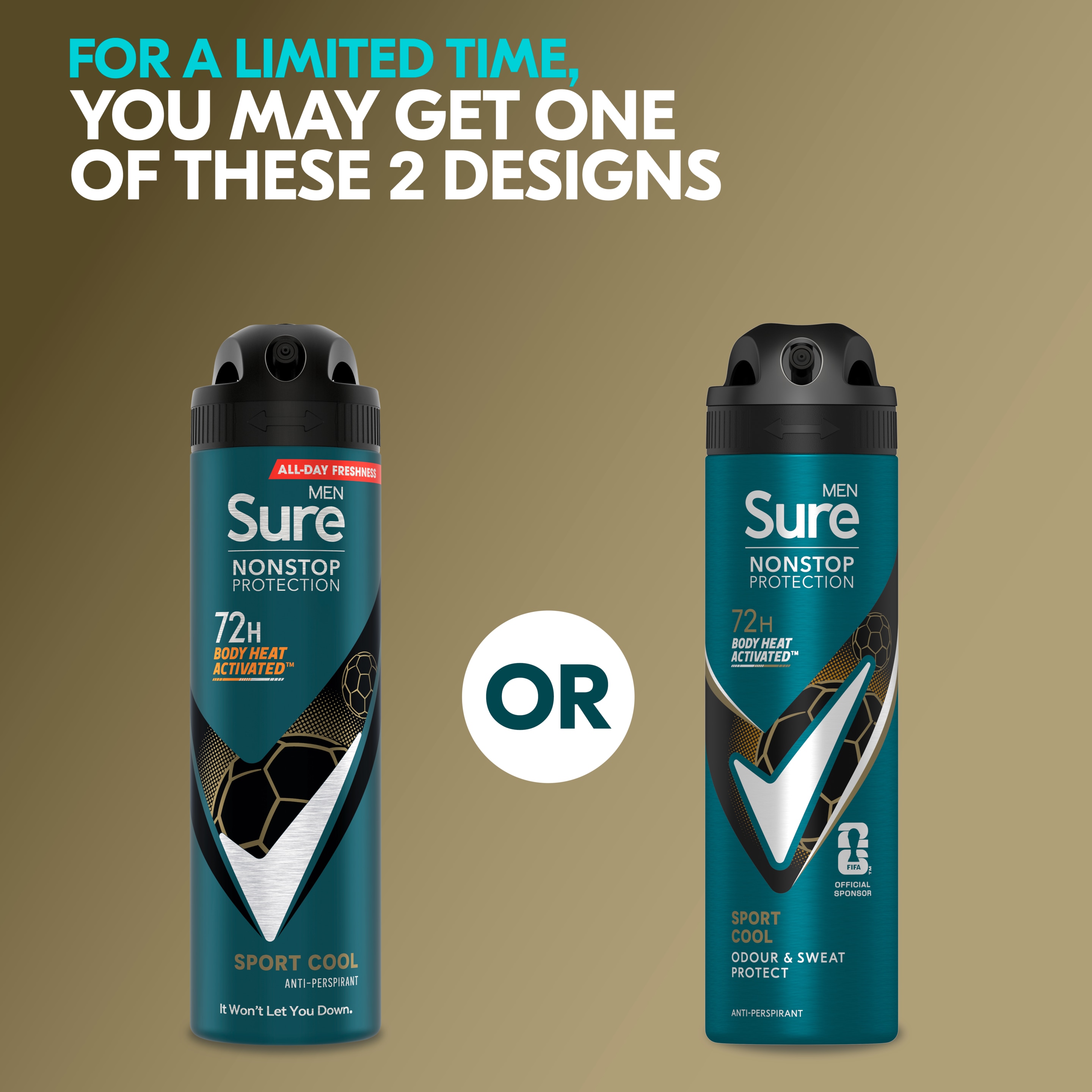 Sure Men 72hr Sport Cool Antiperspirant Deodorant Spray 200ml