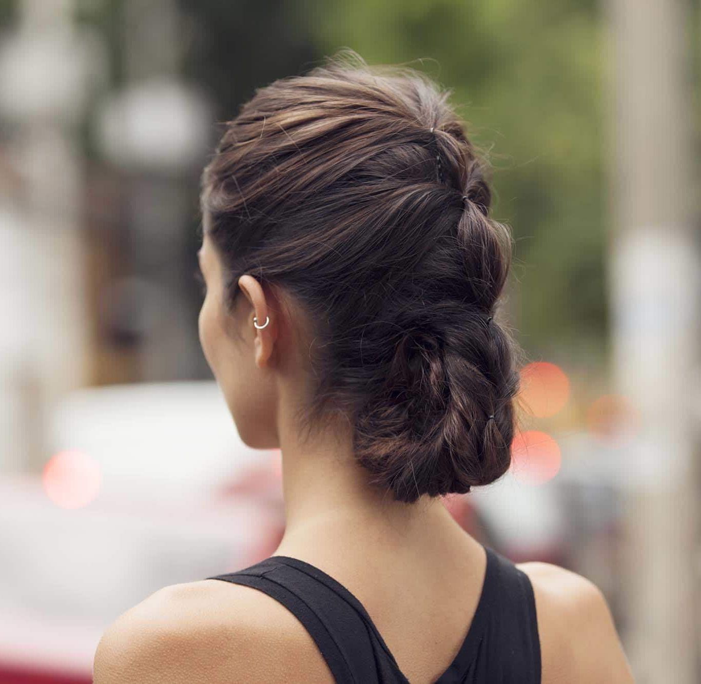 ทรงผมเกล้าเปีย 