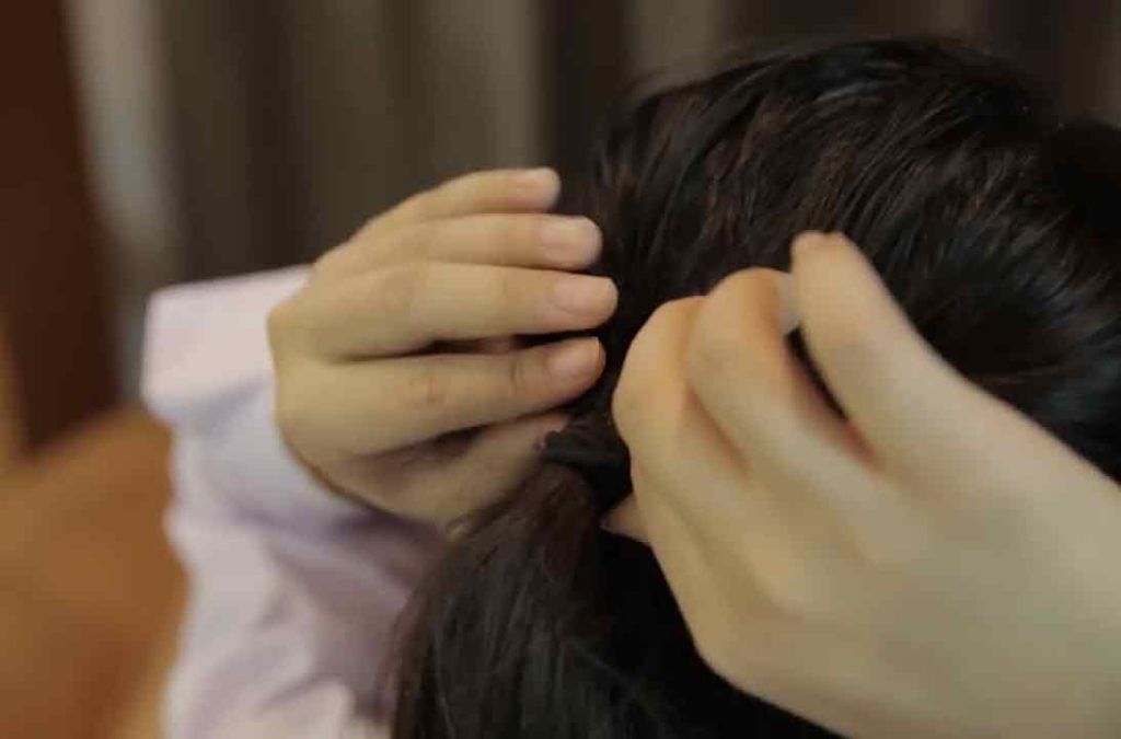 ทำผมหางม้าไปโรงเรียน