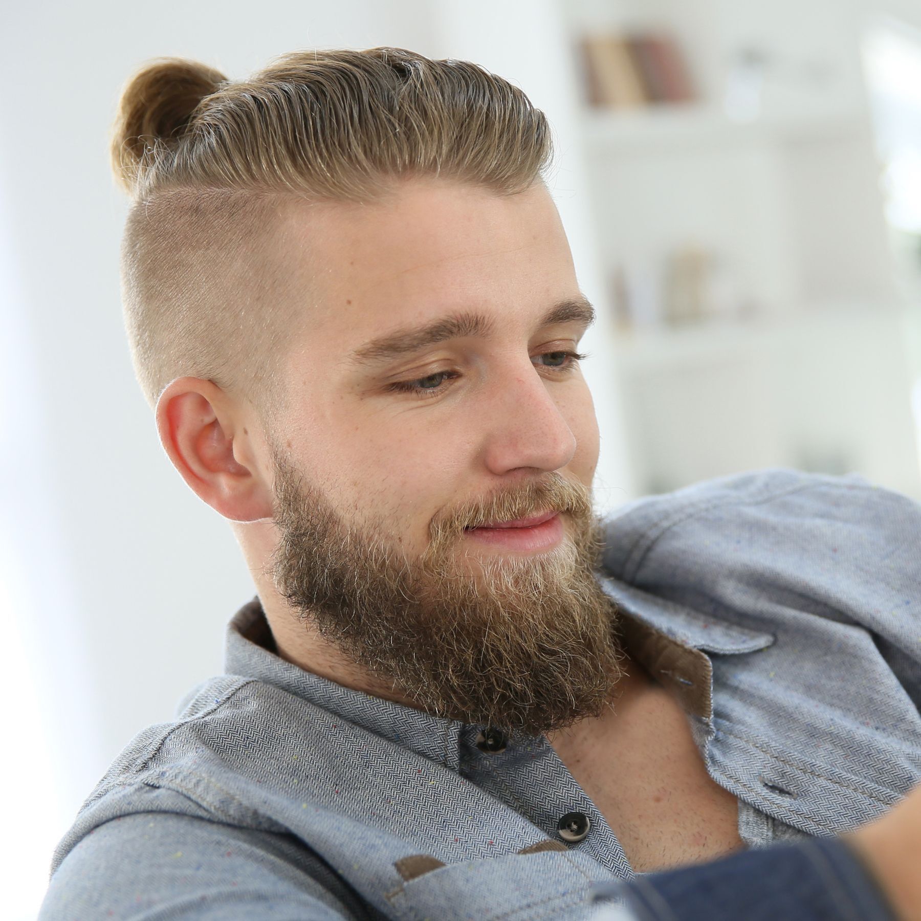 Top knot (Credit : Shutterstock)