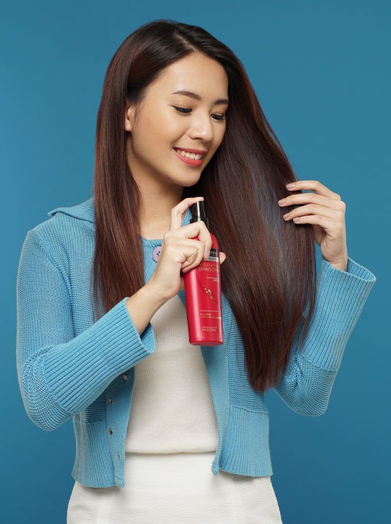 ทรงผมดัดลอนแสกกลางติดกิ๊บ