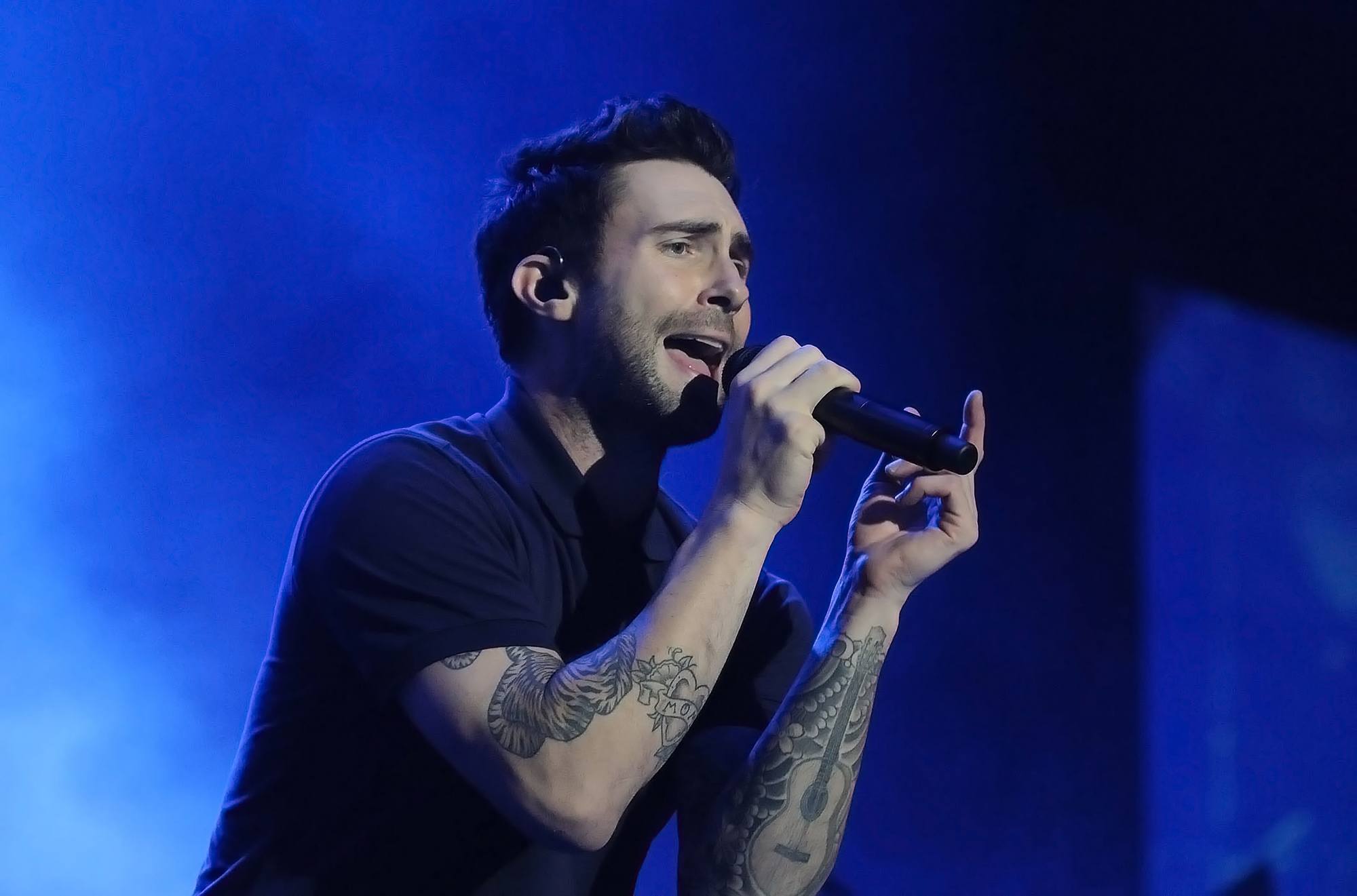 ทรงผม Adam Levine Maroon 5