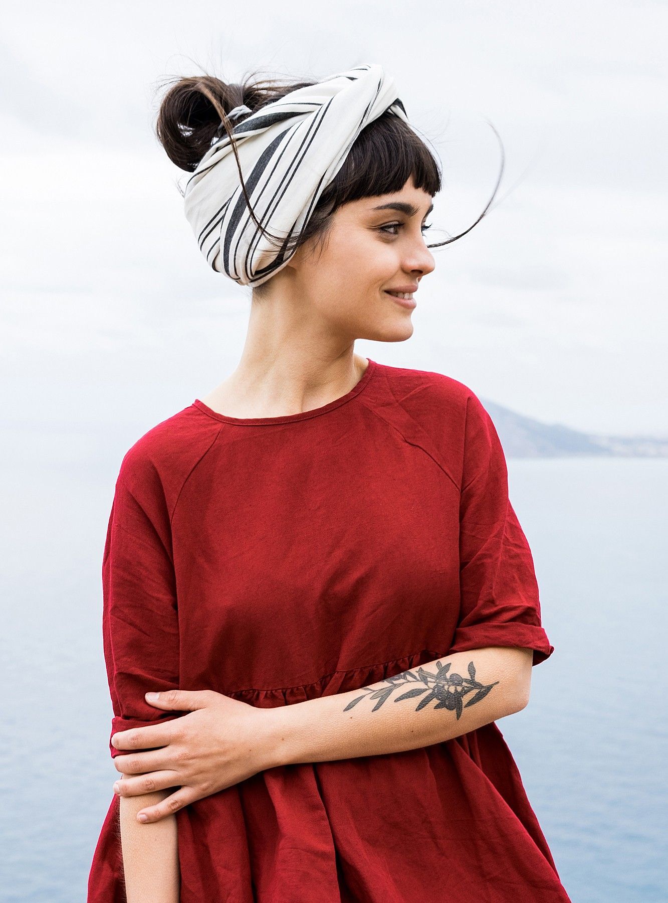 โพกผม Twisted ลุคฮิปๆ (Credit: Rex by Shutterstock)