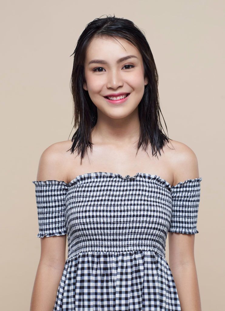 วิธีไดร์หน้าม้าตรง