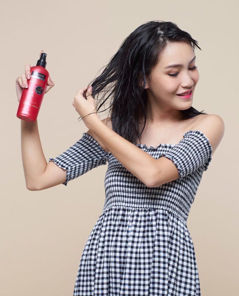 วิธีไดร์หน้าม้าตรง