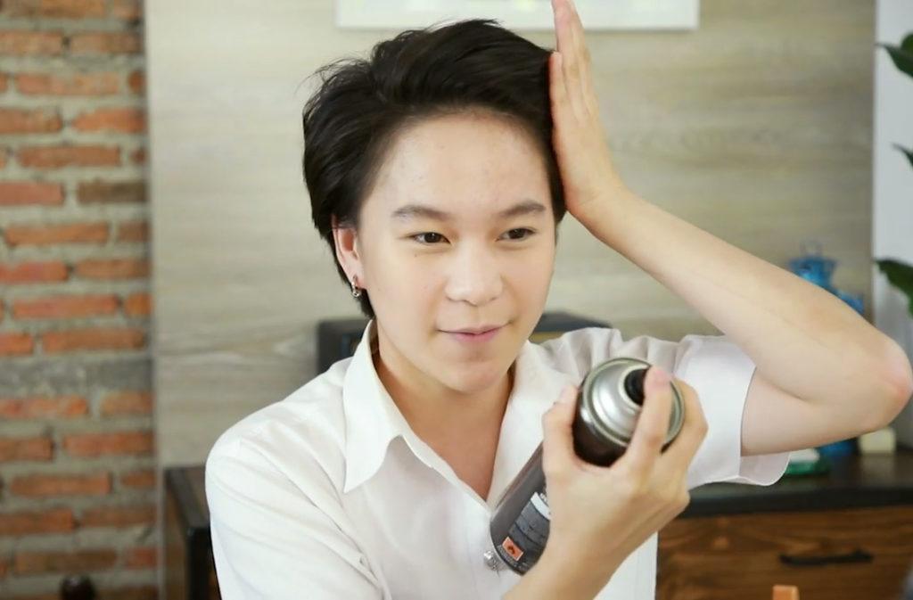 ทรงผมทอมรับปริญญายสุภาพดูดี