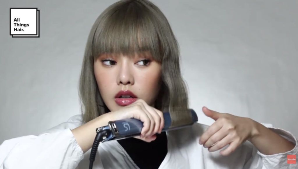 ผู้หญิง เอเชีย ไว้ผมบ๊อบสั้น ม้วนผม ไปปาร์ตี้ 