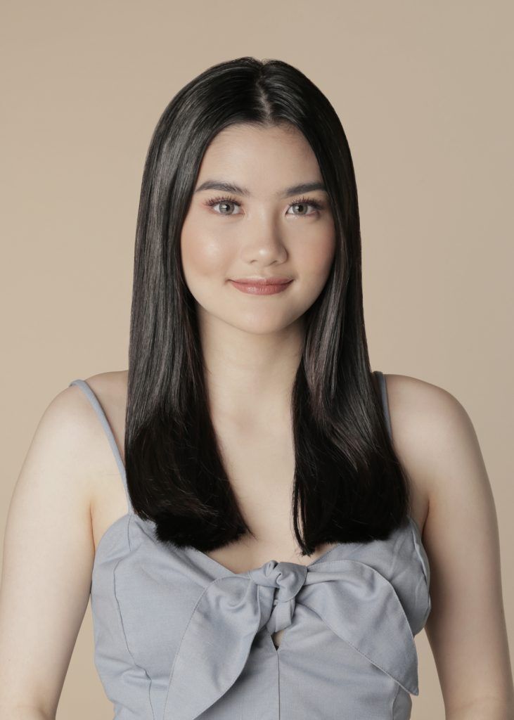 ผู้หญิงเอเชีย ผมตรงประบ่า