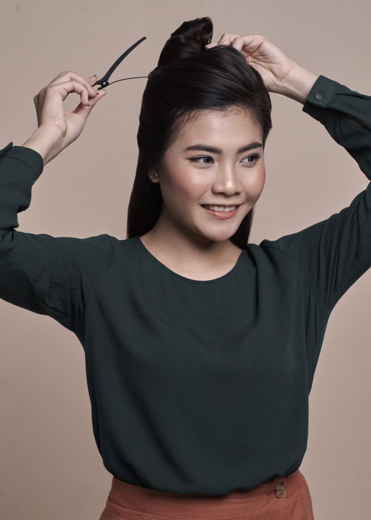 ทรงผมบันสไตล์สาวญี่ปุ่น