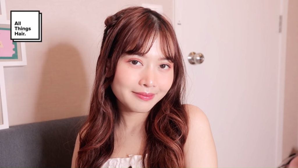 มัดบันสาวหน้าเหลี่ยมพรางช่วงกรามโหนกแก้ม