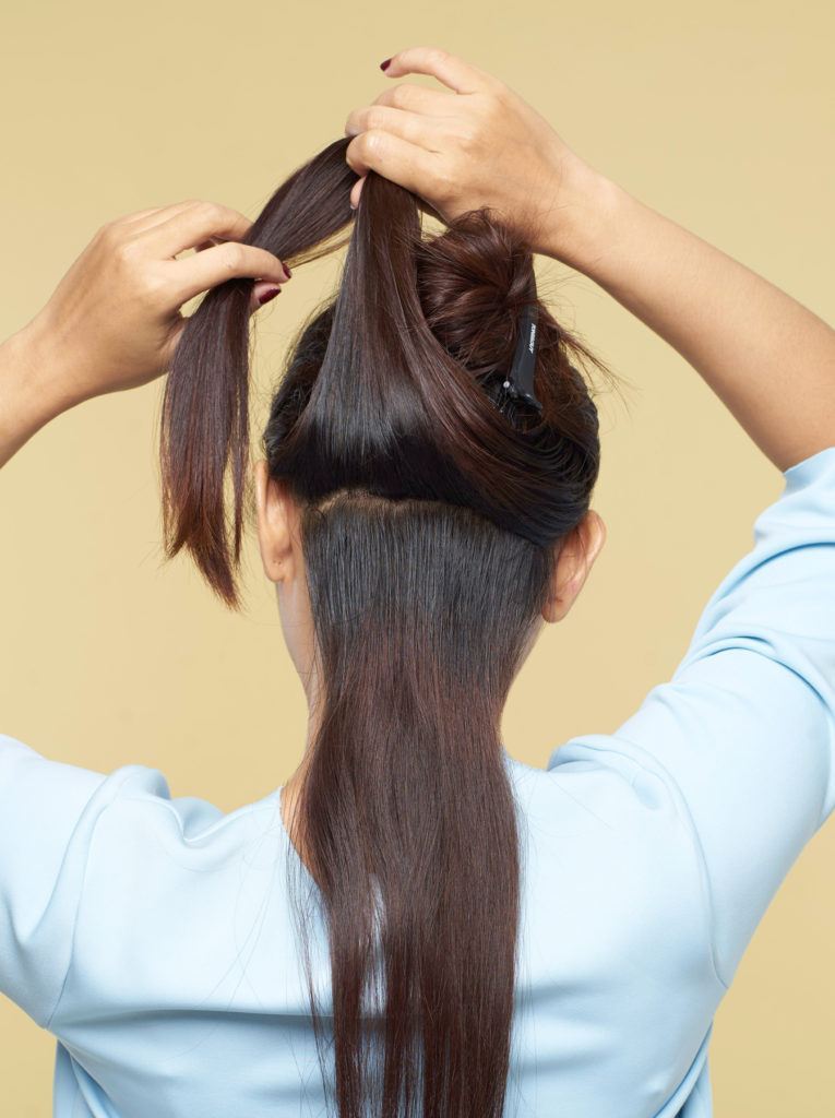 ทรงผมเว็ทลุค Wet look ทรงผมหวีเสยผู้หญิง ผมยาว ทรงผมออกงาน