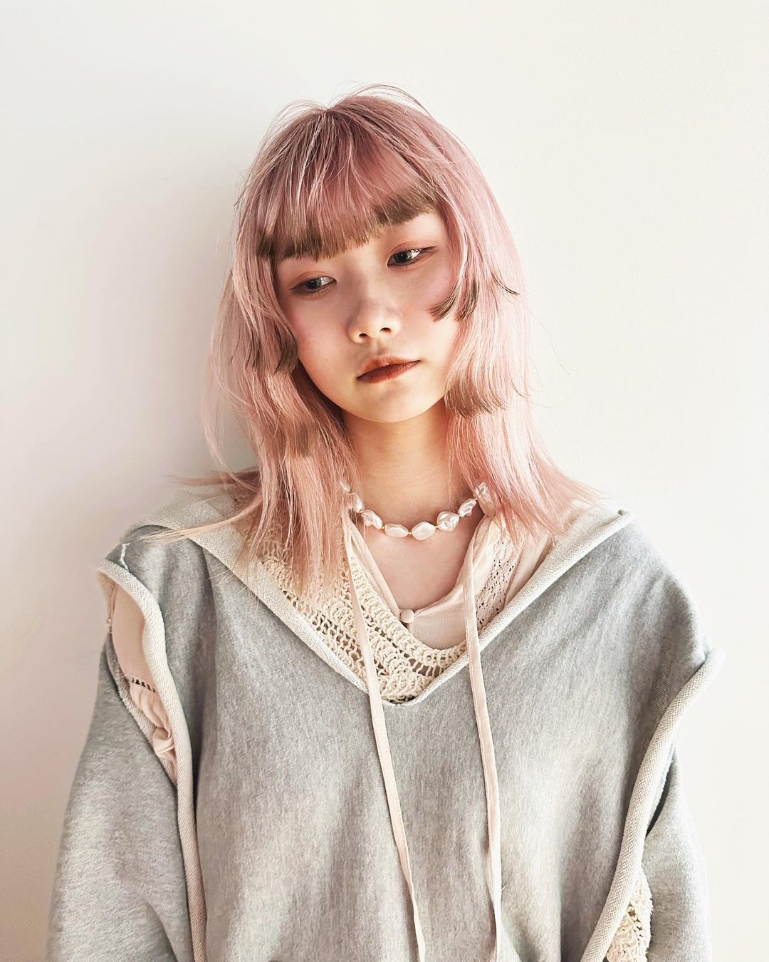 ผมสั้นประบ่าไล่เลเยอร์ ทรงผมสาวญี่ปุ่น