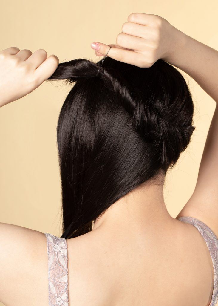 เกล้าผมประบ่าออกงาน