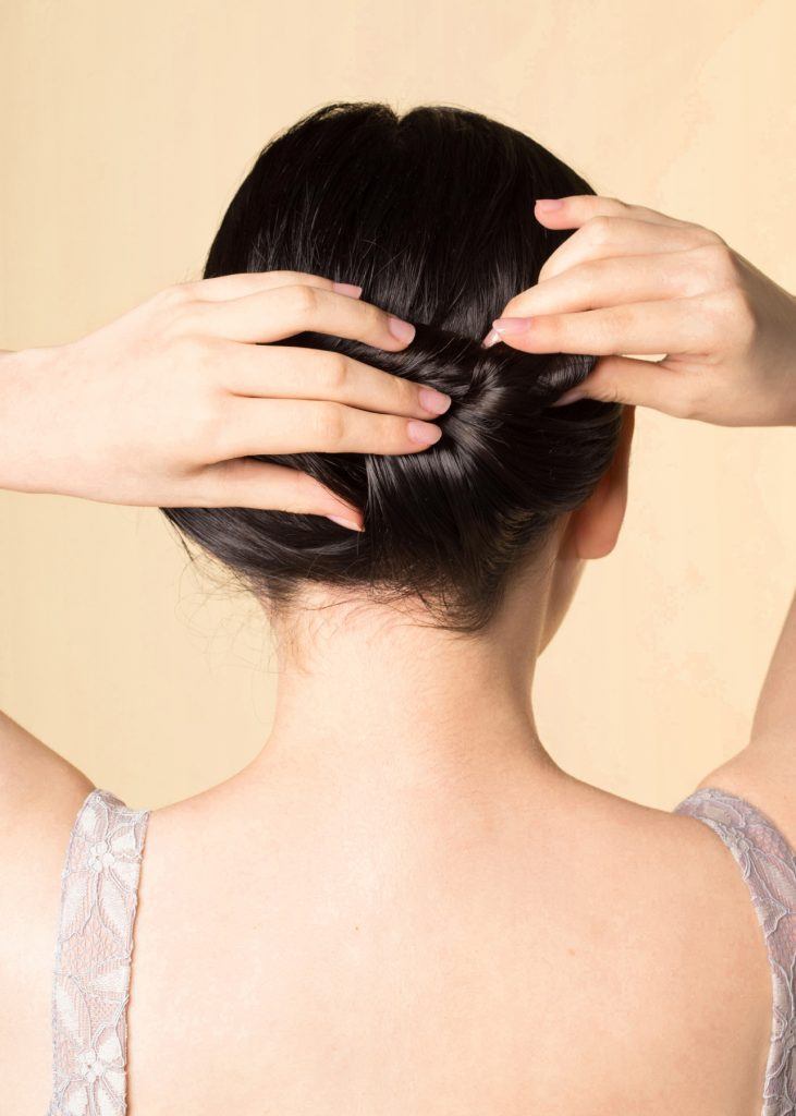 เกล้าผมประบ่าออกงาน