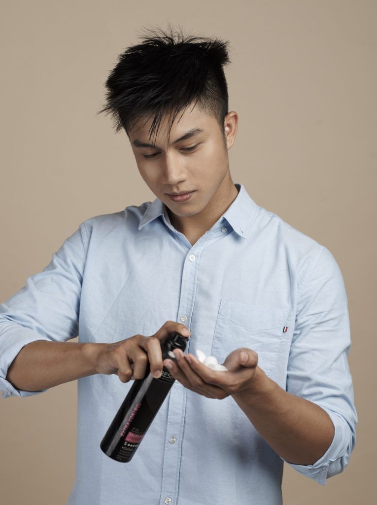 ทรงผมชาย วิธีเซ็ตผมฟอกซ์ฮอว์ก Faux Hawk