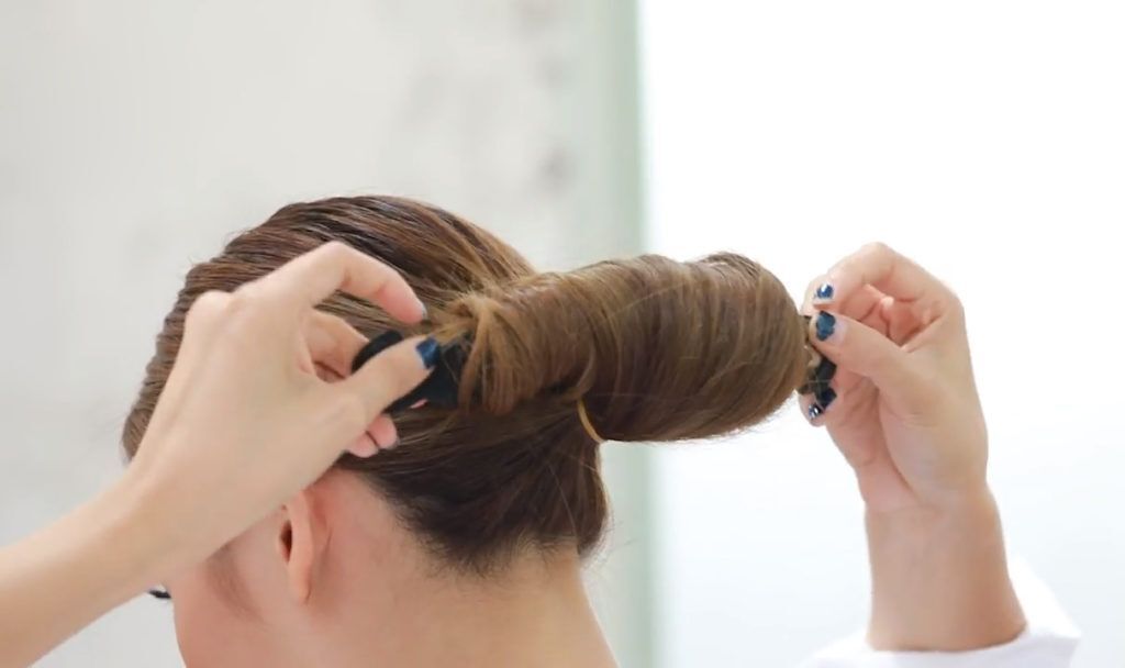 วิธีทำทรงผมสมัครแอร์ ม้วนผม