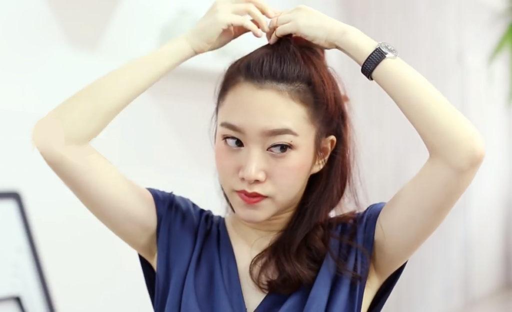 ทำผมออกงานให้ดูหนาสำหรับสาวผมบาง