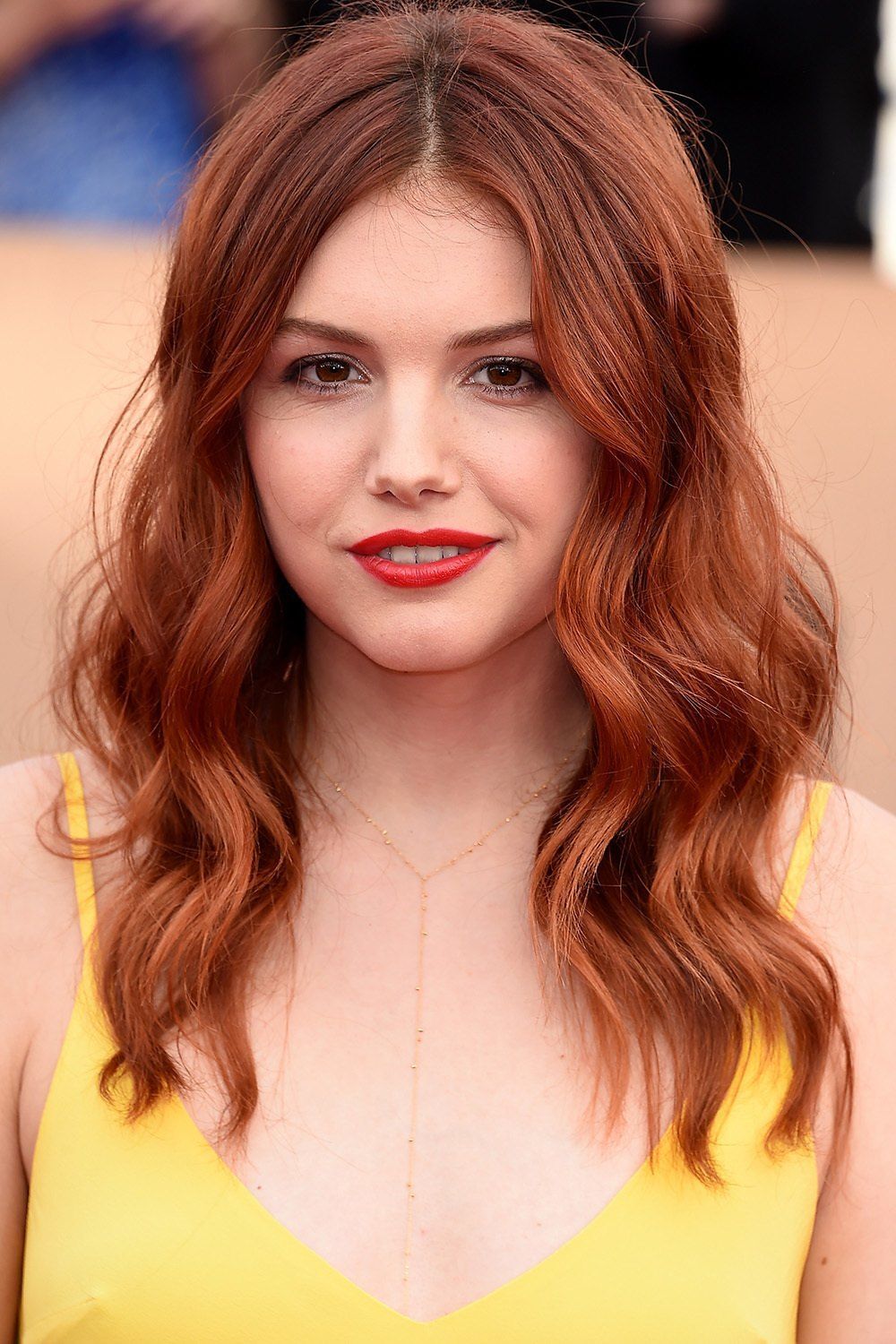 LOS ANGELES, CA - JANUARY 30:  Actress Hannah Murray attends the 22nd Annual Screen Actors Guild Awards at The Shrine Auditorium on January 30, 2016 in Los Angeles, California.  (Photo by Steve Granitz/WireImage)