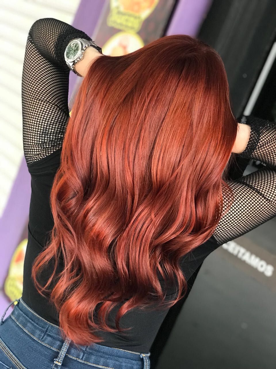 ผมสีทองแดงคลาสสิก