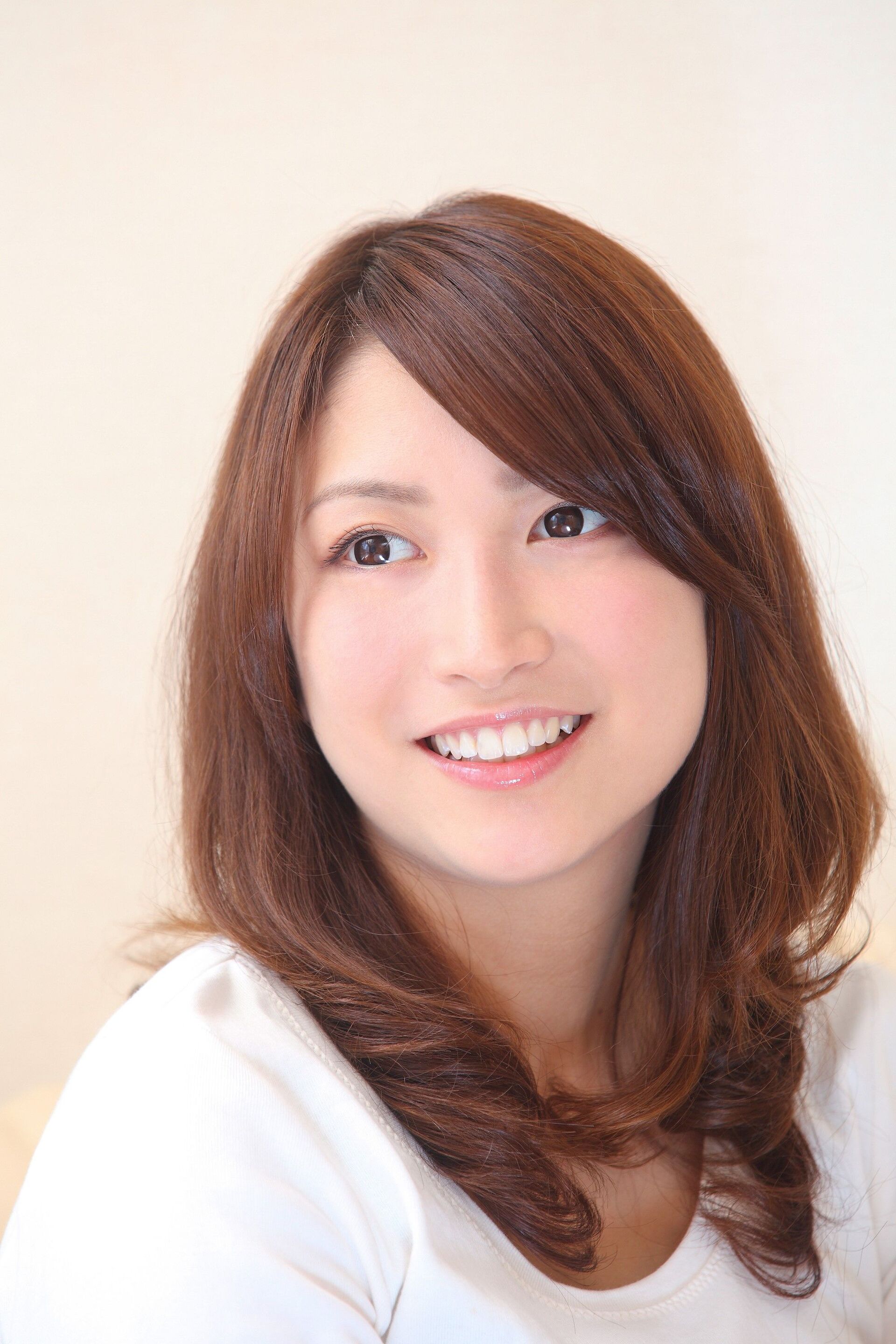 สไลด์ปลายผมไล่ระดับและดัดปลาย