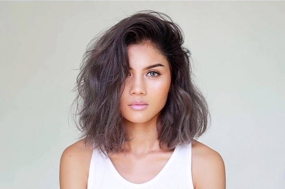 36 ไอเดีย สีผมน้ำตาลเทา (Ash brown) สีผมสวยละมุน ทำแล้วเกิด ไม่มีเอาท์