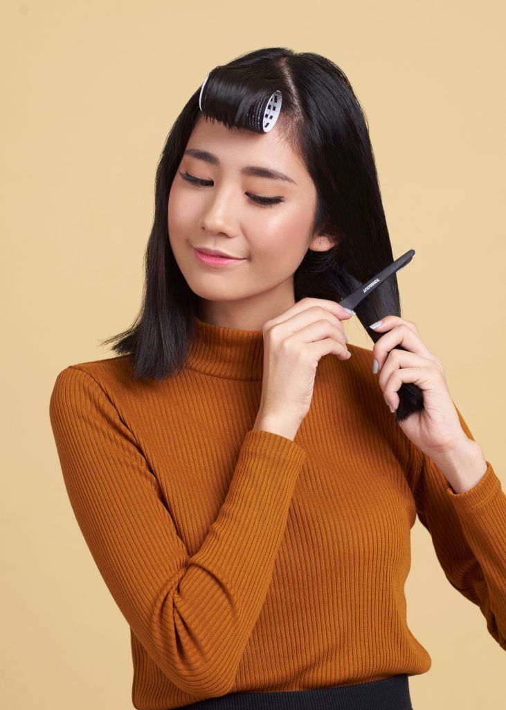 ดัดผมสั้น