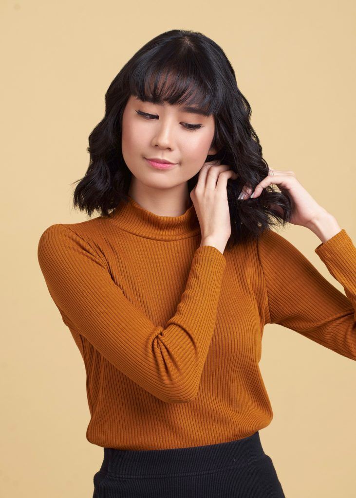 ดัดผมสั้น