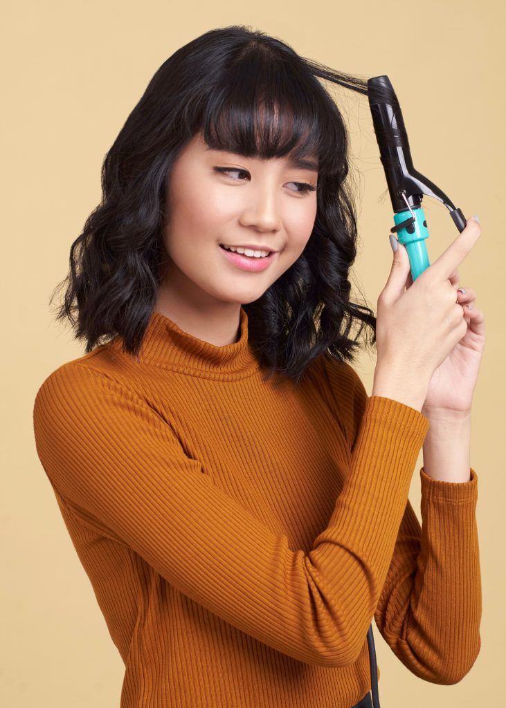 ดัดผมสั้น