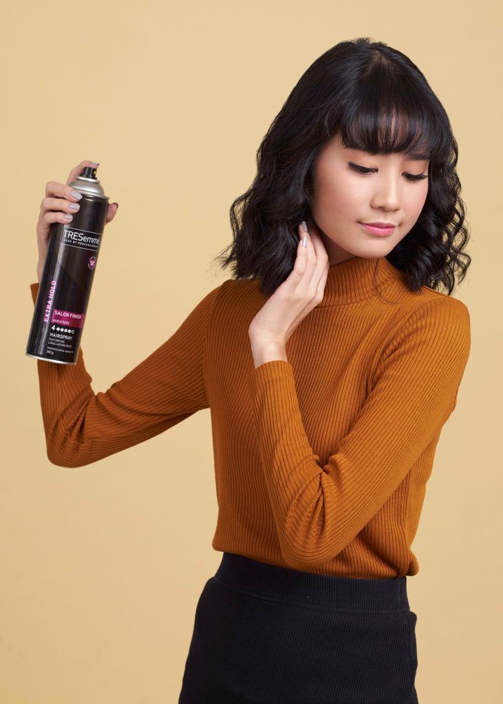 ดัดผมสั้น