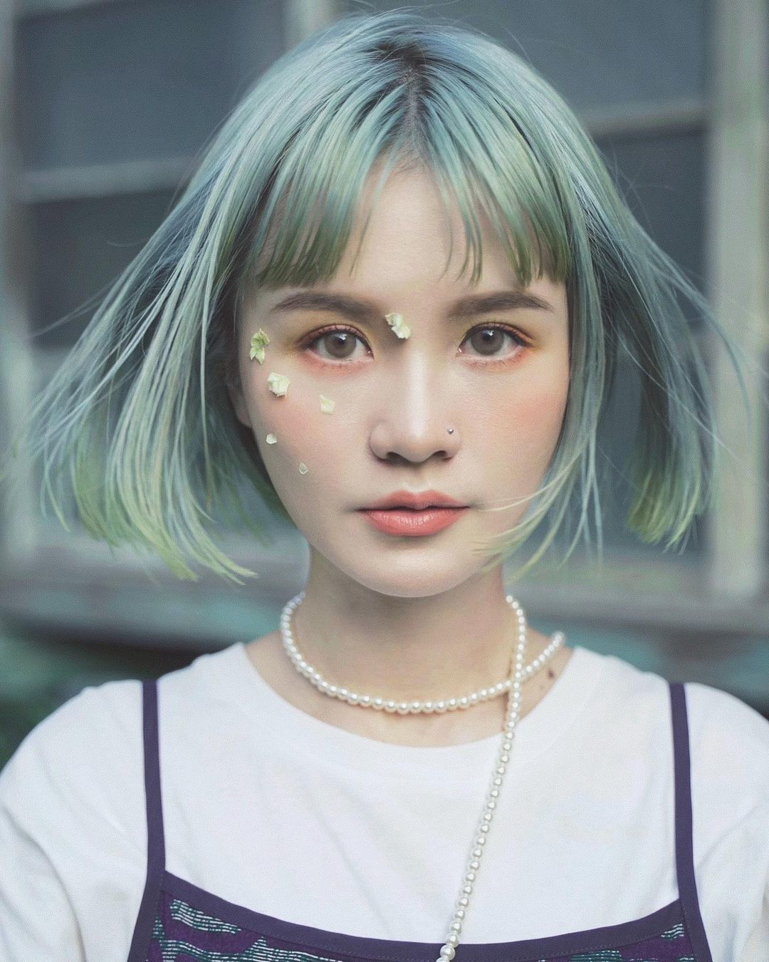 ไฮไลท์สีเขียวพาสเทล (Credit: instagram/@joe_xhang)