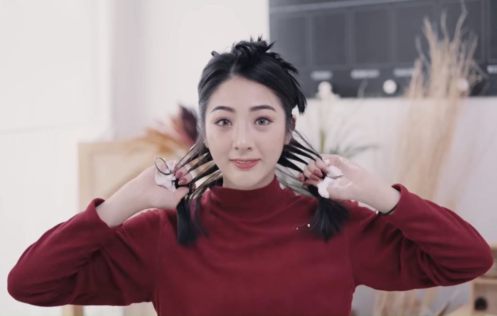 ทำผมลอนแบบ Captain Marvel