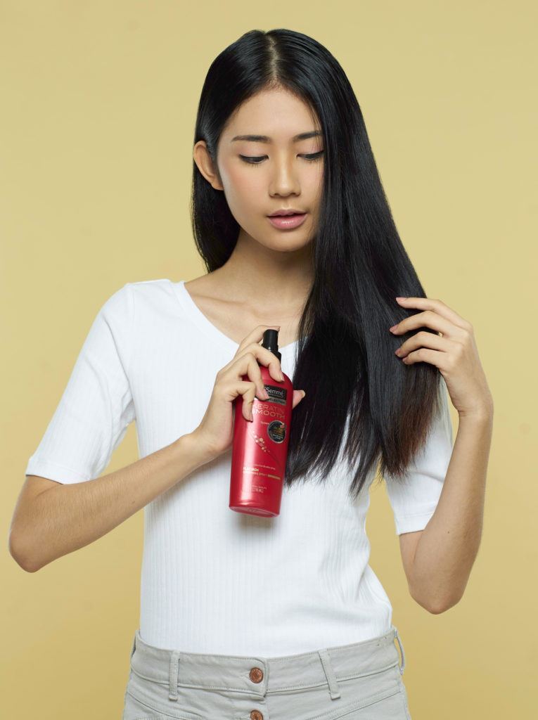 ผมลอน C Curl ผมงุ้มปลาย ผมยาว