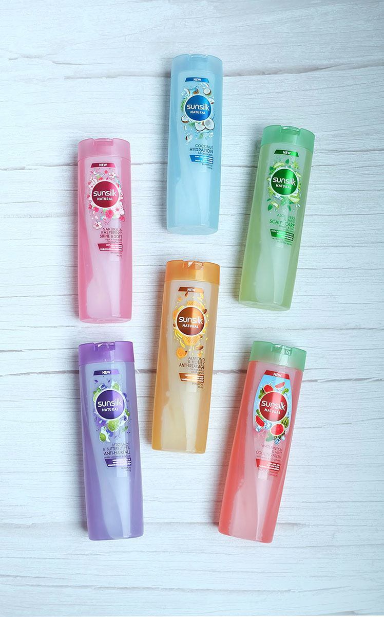 ซันซิล เนเชอรัล สูตรใหม่ Sunsilk Natural แพ็กเกจใหม่