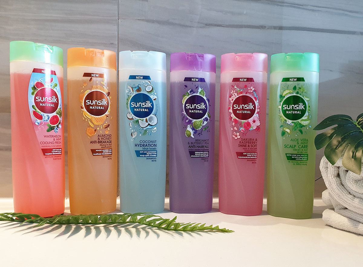 ซันซิล เนเชอรัล สูตรใหม่ Sunsilk Natural แพ็กเกจใหม่
