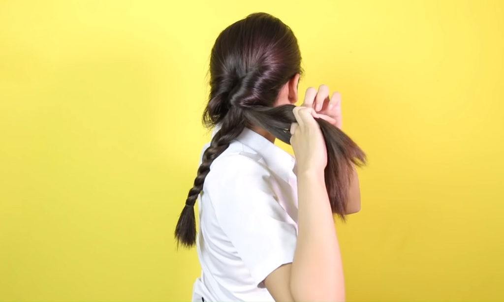 ผู้หญฺิงผมยาว นักเรียน นักศึกษา ทรงผมไปเรียน เรียนมหาลัย