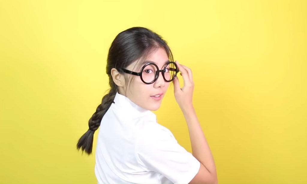 ผู้หญฺิงผมยาว นักเรียน นักศึกษา ทรงผมไปเรียน เรียนมหาลัย