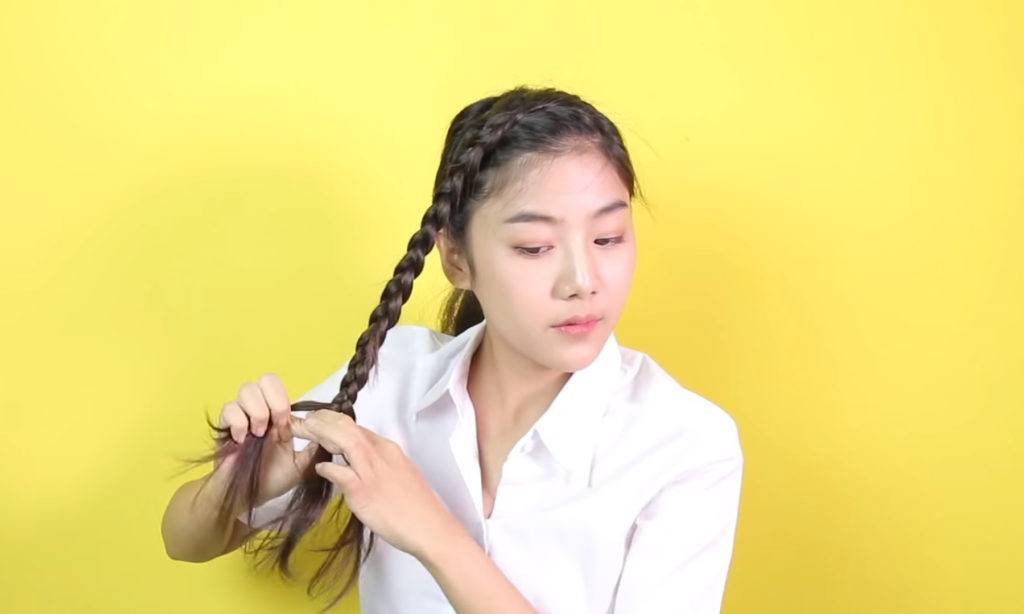 ผู้หญฺิงผมยาว นักเรียน นักศึกษา ทรงผมไปเรียน เรียนมหาลัย