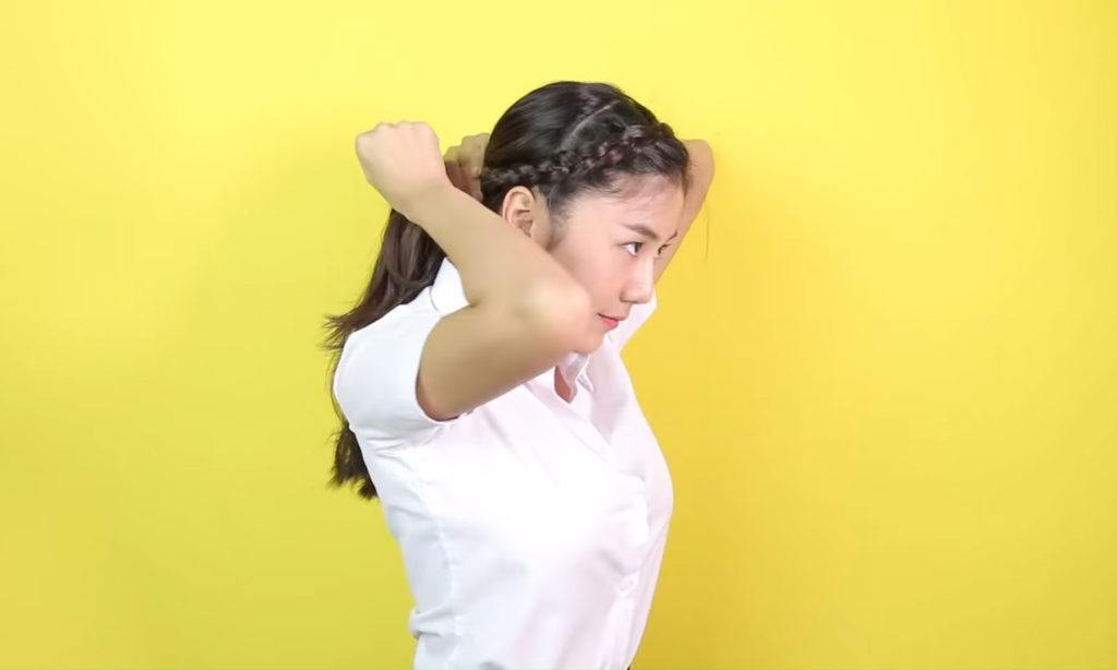 ผู้หญฺิงผมยาว นักเรียน นักศึกษา ทรงผมไปเรียน เรียนมหาลัย