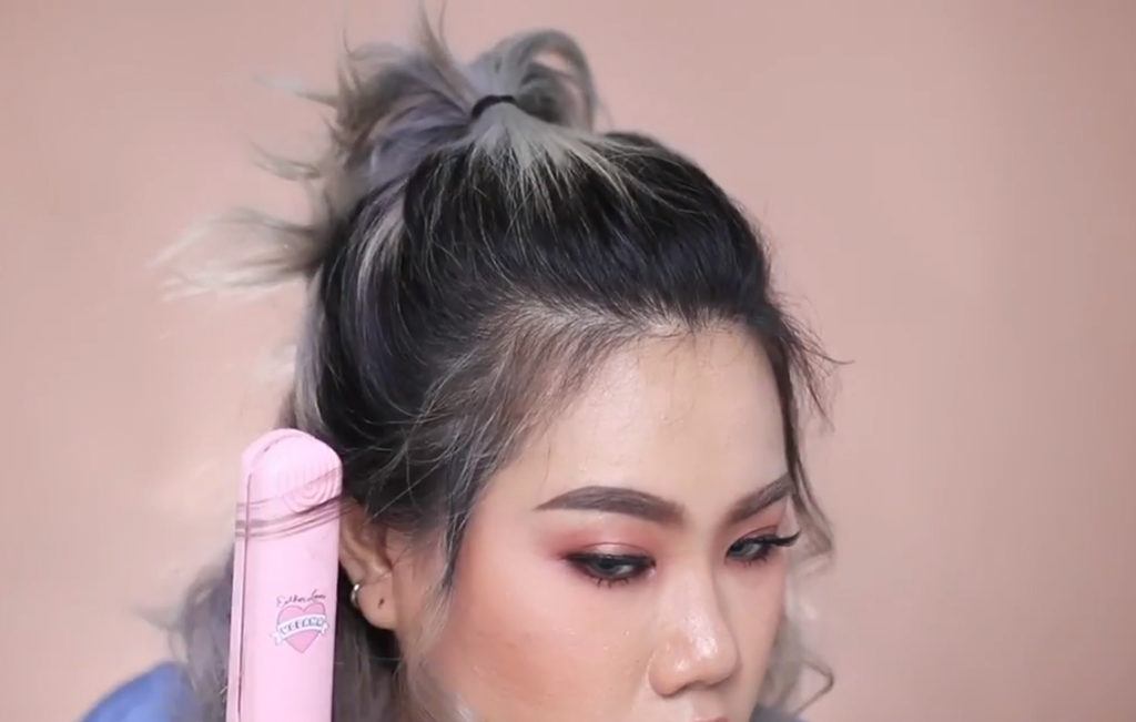 เซ็ตผมสั้น ม้วนผมลอน