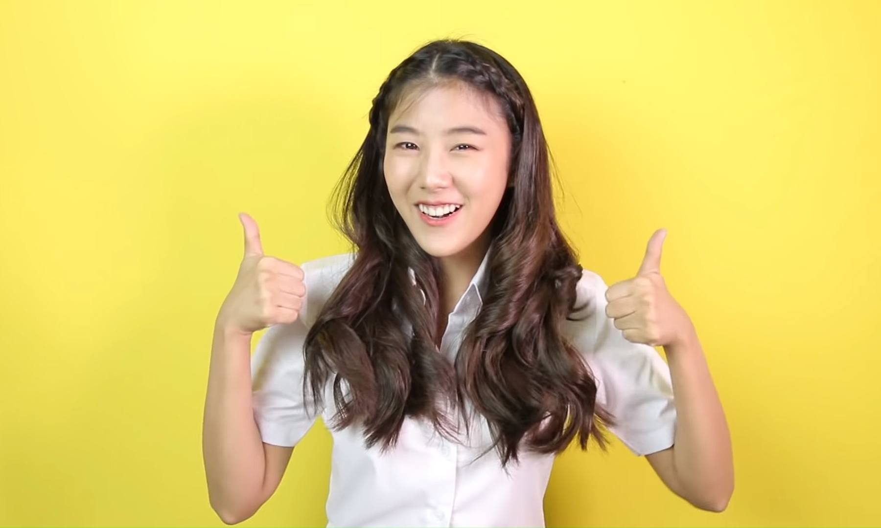 ผู้หญฺิงผมยาว นักเรียน นักศึกษา ทรงผมไปเรียน เรียนมหาลัย